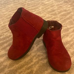 Red booties